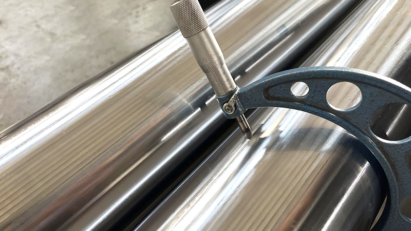 chrome plated rod test